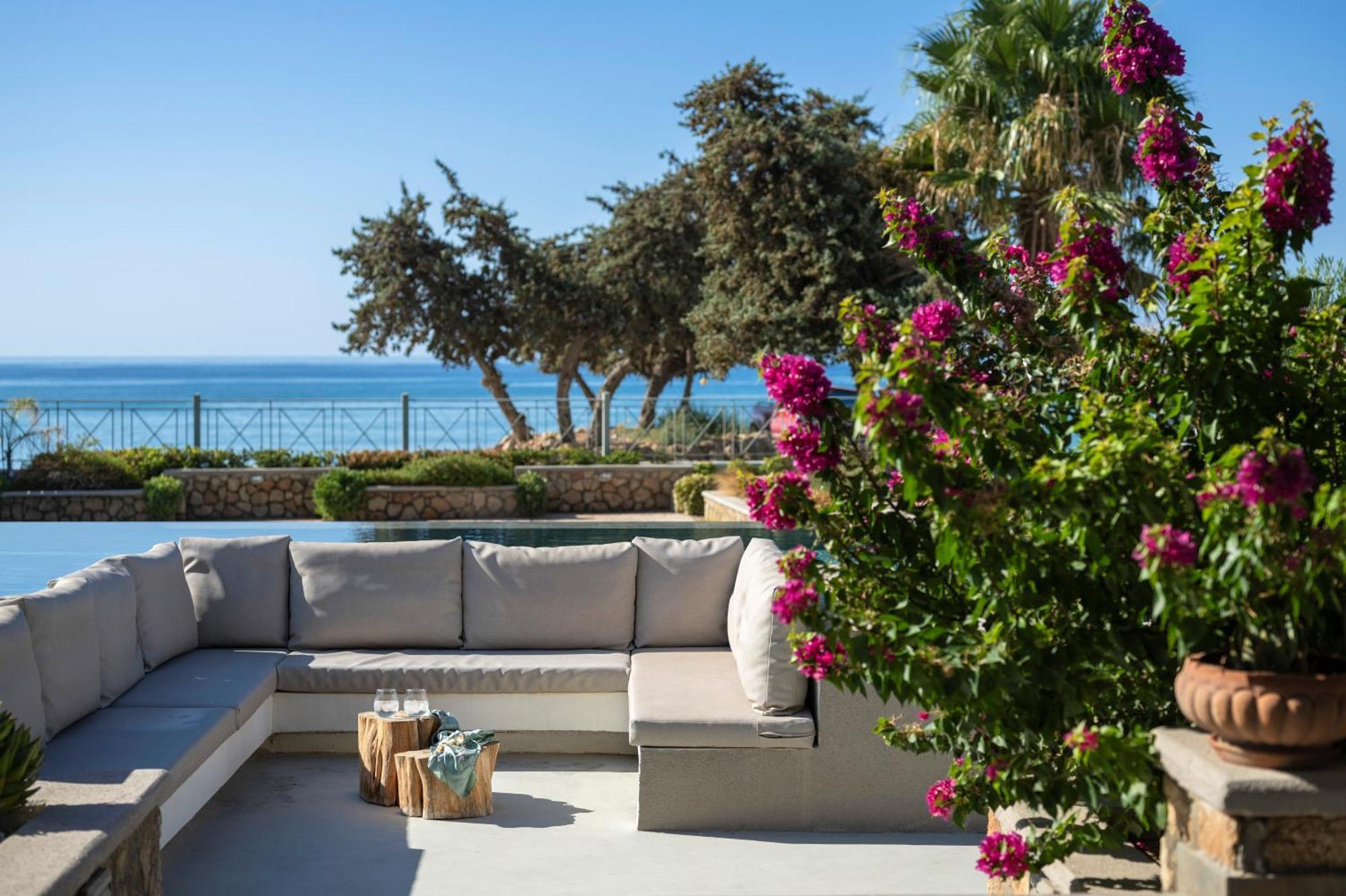 Villa Del Nonno Lardos Bagian luar foto