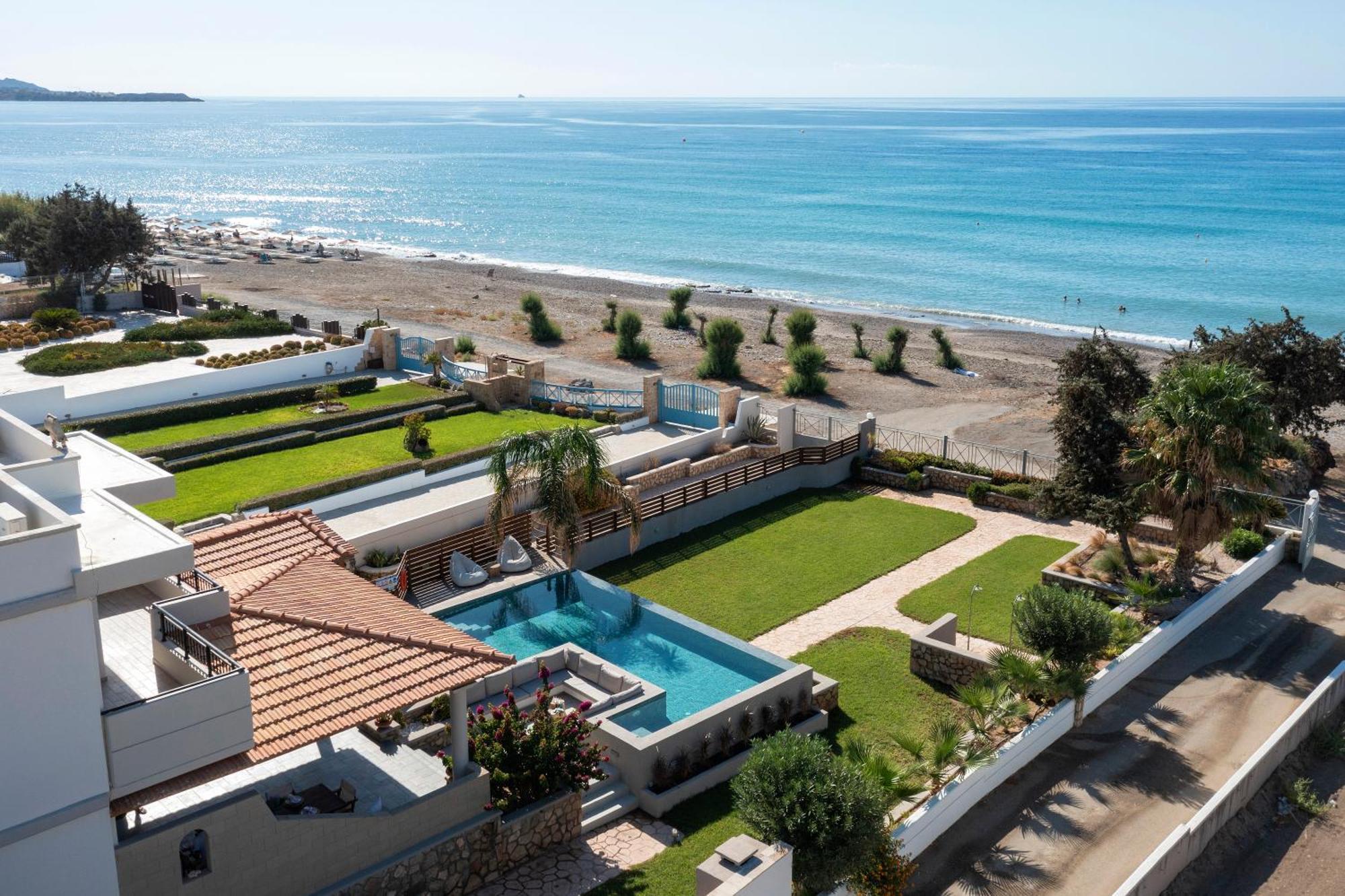 Villa Del Nonno Lardos Bagian luar foto