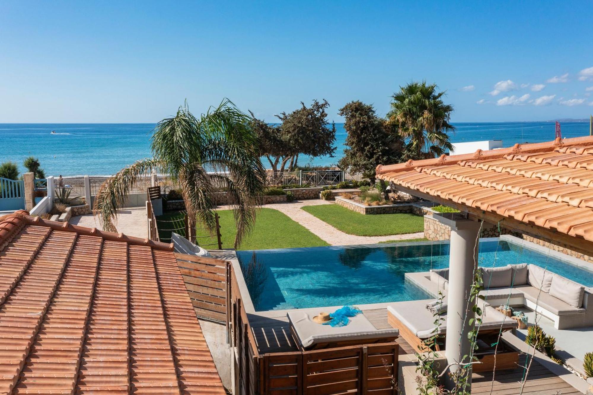 Villa Del Nonno Lardos Bagian luar foto